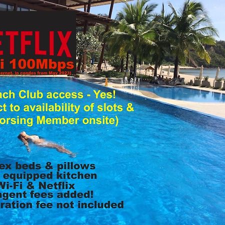 Beach Condos At Pico De Loro Cove - Wi-Fi & Netflix, 42-50"Tvs With Cignal Cable, Uratex Beds & Pillows, Equipped Kitchen, Balcony, Parking - Guest Registration Fee Is Not Included ناسوجبو المظهر الخارجي الصورة