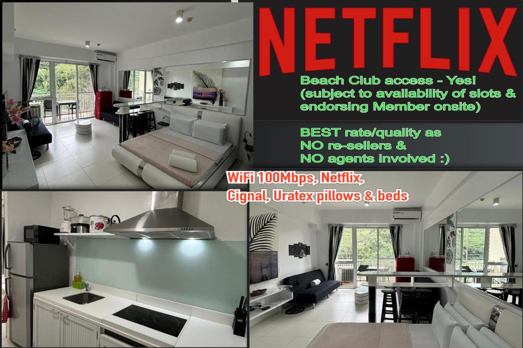 Beach Condos At Pico De Loro Cove - Wi-Fi & Netflix, 42-50"Tvs With Cignal Cable, Uratex Beds & Pillows, Equipped Kitchen, Balcony, Parking - Guest Registration Fee Is Not Included ناسوجبو المظهر الخارجي الصورة