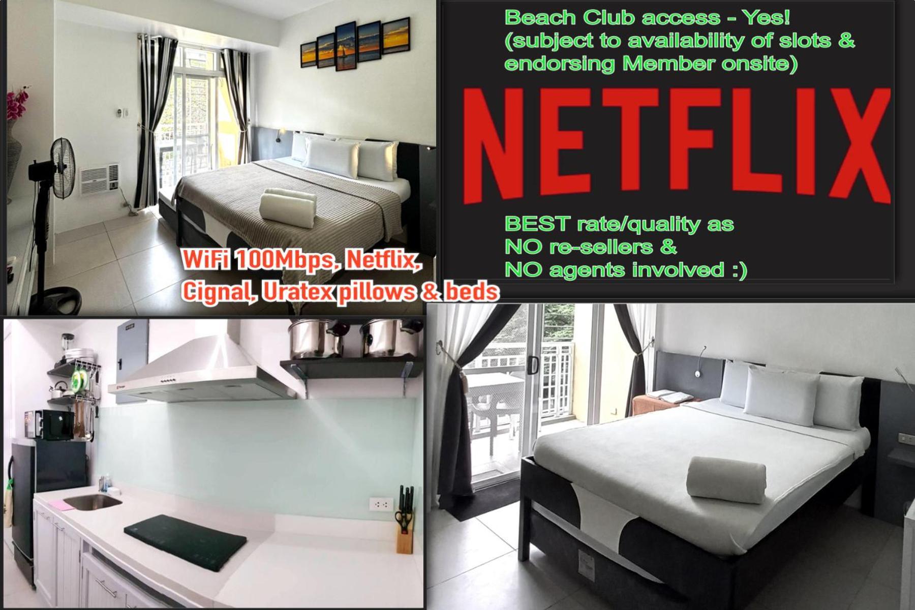 Beach Condos At Pico De Loro Cove - Wi-Fi & Netflix, 42-50"Tvs With Cignal Cable, Uratex Beds & Pillows, Equipped Kitchen, Balcony, Parking - Guest Registration Fee Is Not Included ناسوجبو المظهر الخارجي الصورة