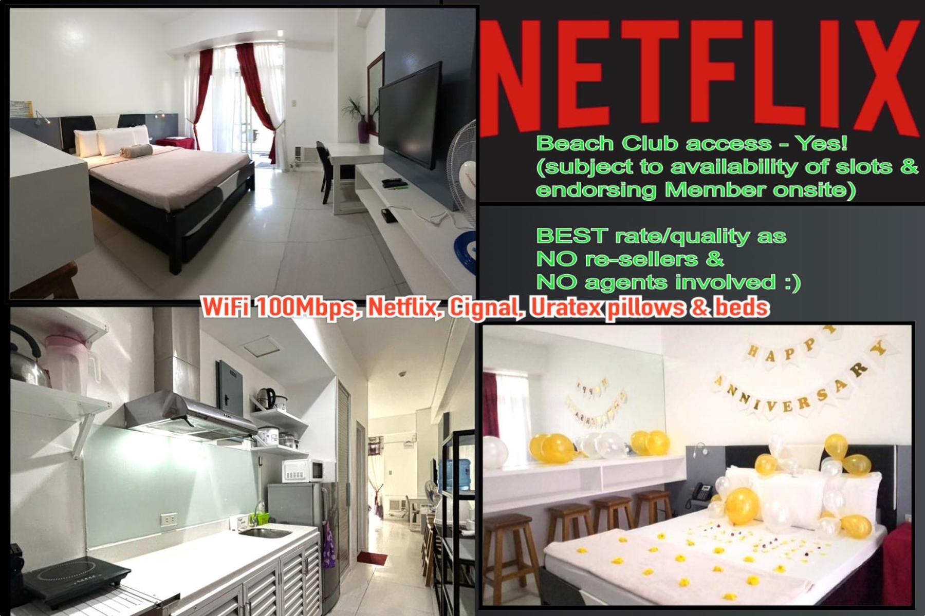 Beach Condos At Pico De Loro Cove - Wi-Fi & Netflix, 42-50"Tvs With Cignal Cable, Uratex Beds & Pillows, Equipped Kitchen, Balcony, Parking - Guest Registration Fee Is Not Included ناسوجبو المظهر الخارجي الصورة